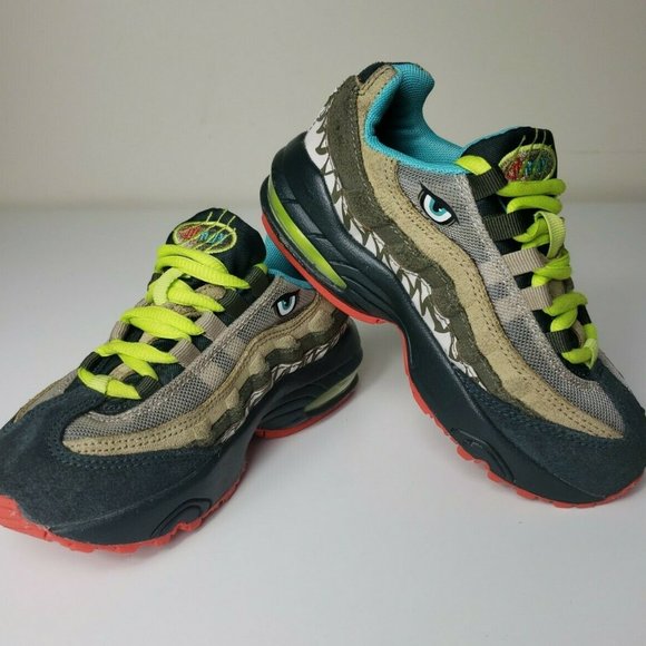 Nike Other - NEW NIKE AIR MAX 95 "MONSTER" GS OUTDOOR GREEN CYB
